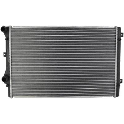 Rareelectrical - New Radiator Compatible With Volkswagen By Part Numbers Cu13235 5K0121251aa 5K0121251j 8013235 13235 - Image 1
