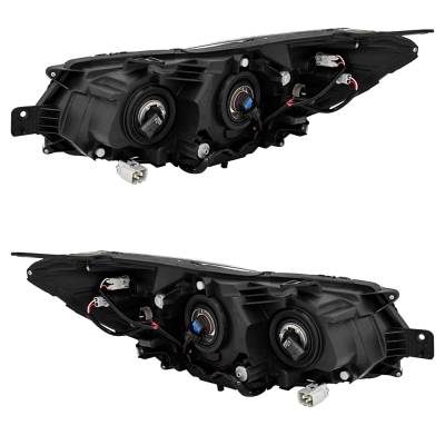Rareelectrical - New Pair Of Headlights Compatible With Subaru Crosstrek Base Hybrid Premium Sport Utility 2016 By - Image 1
