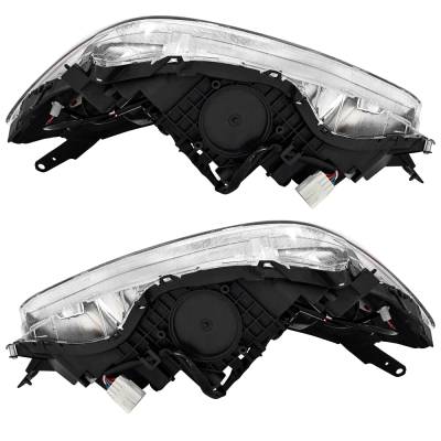 Rareelectrical - New Pair Of Headlights Compatible With Subaru Crosstrek Base Hybrid Premium Sport Utility 2016 By - Image 3