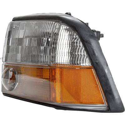 Rareelectrical - New Left Headlights Compatible With Gmc Jimmy Sonoma Diamond Edition Envoy Sl Sle Sls Slt Crew - Image 3