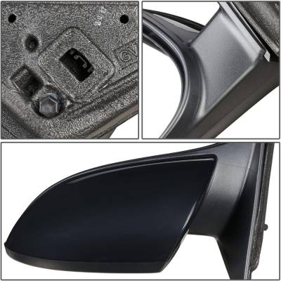 Rareelectrical - New Left Mirror Compatible With Mazda 6 S Gs Gt I Sedan 4-Door 3.7L 2.5L 2009 2010 2011 2012 2013 By - Image 4