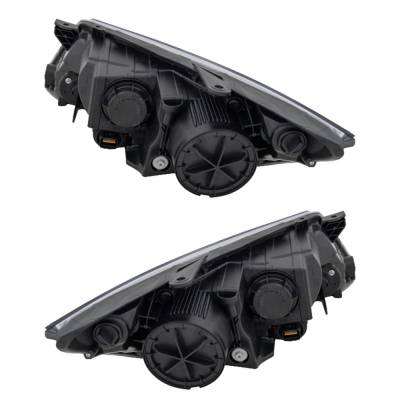 Rareelectrical - New Pair Of Halogen Headlights Compatible With Kia Optima Ex Luxury Sedan 2.4L 2012 2013 By Part - Image 1