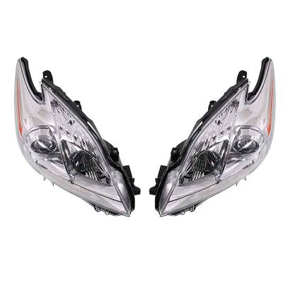 Rareelectrical - New Pair Of Halogen Headlights Compatible With Toyota Prius Five Hatchback 4 Door 1.8L 2012 2013 - Image 4