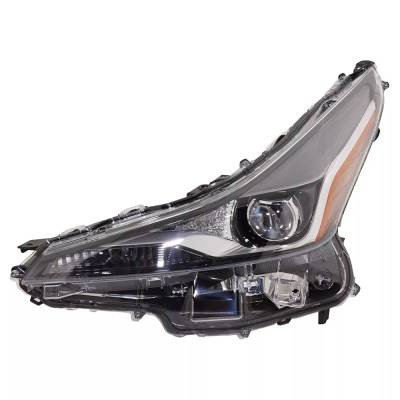 Rareelectrical - New Left Headlights Compatible With Toyota Prius L Eco Le Hatchback 4-Door 1.8L 2019 2020 2021 2022 - Image 2