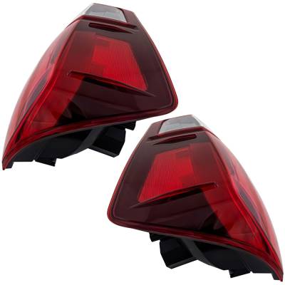Rareelectrical - New Pair Of Tail Lights Compatible With Toyota Tacoma Sr Sr5 Crew Extended Cab Pickup 2018-2023 By - Image 4