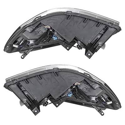 Rareelectrical - New Pair Headlights Compatible With Buick Lucerne Cx Sedan 4 Door 3.8L 3.9L 2008 2009 2010 2011 By - Image 4