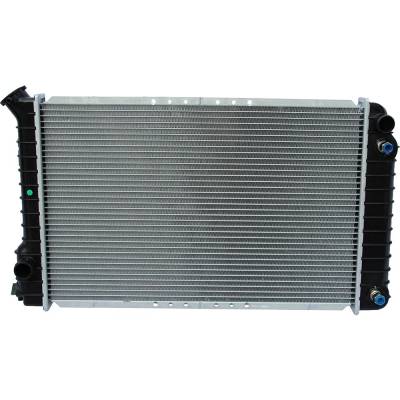 Rareelectrical - New Radiator Compatible With S10 By Part Numbers Cu741 Cu744 8010741 433741 434076 744 888 - Image 1