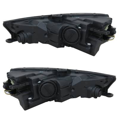Rareelectrical - New Pair Of Headlights Compatible With Audi A4 Allroad Komfort Wagon 4-Door 2017 2018 2019 By Part - Image 3