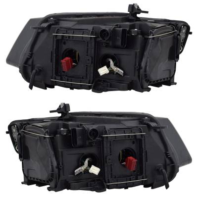 Rareelectrical - New Pair Of Headlights Compatible With Audi Q5 Sport Utility 2013 2014 2015 2016 2017 By Part - Image 1