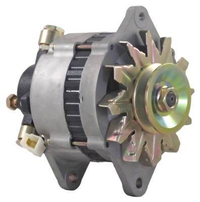 Rareelectrical - Alternator Compatible With Nissan Lift Truck H02 Kh02 Sd25 Diesel, 1983-85 Nissan Car 720 King Cab - Image 2
