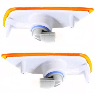 Rareelectrical - New Pair Of Front Side Marker Lights Compatible With Ford Focus St Svt Zts Ztw Zx3 Zx4 Zx5 Zxw - Image 1