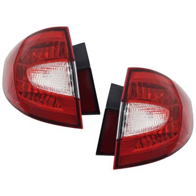 Rareelectrical - New Pair Of Outer Tail Lights Compatible With Ford Fiesta S Se Sel 2011-2013 By Part Numbers - Image 3