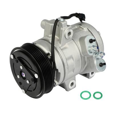 Rareelectrical - New A/C Compressor Compatible With Ford Transit Connect Focus 2008 2009 2010 2011 By Part Numbers - Image 1