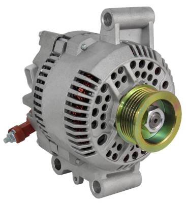 Rareelectrical - New 12 Volts 95 Amps Alternator Compatible With Ford Escort 2.0L 121 L4 Zx2 2.0L 121 L4 1998-2003 - Image 1
