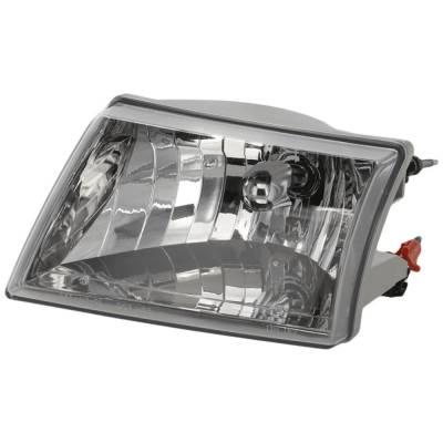 Rareelectrical - New Left Headlights Compatible With Mazda B2300 B2500 B3000 B4000 2001 2002 2003 2004 2005 2006 2007 - Image 1