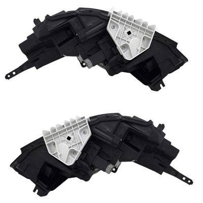 Rareelectrical - New Pair Of Headlights Compatible With Nissan Frontier Pro-4X Pro-X Sv Crew Cab Pickup 4-Door 2022 - Image 4