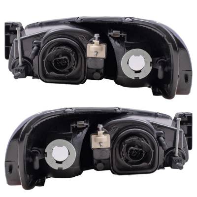 Rareelectrical - New Pair Headlights Compatible With Chrysler Sebring Lx Lxi Sedan 2003 By Part Numbers Ch2503143 - Image 1