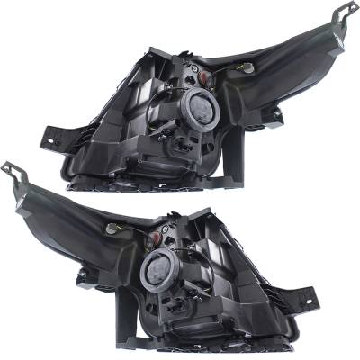 Rareelectrical - New Pair Of Headlights Compatible With Ford Explorer Base Xlt Sport Utility 4-Door 2011-2015 By Part - Image 1