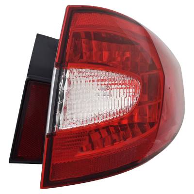 Rareelectrical - New Right Outer Tail Lights Compatible With Ford Fiesta S Se Sel Sedan 4-Door 1.6L 2011 2012 2013 By - Image 5