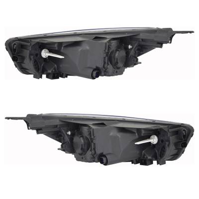 Rareelectrical - New Pair Of Headlight Compatible With Kia Rio Ex Sedan 2018-2020 By Part Number 92102-H9000 - Image 1