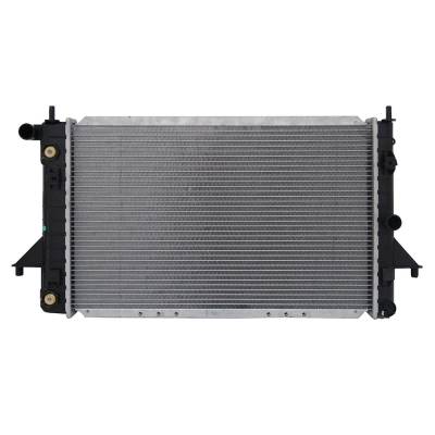 Rareelectrical - New Radiator Compatible With Part Numbers 2466 Cu1422 21030615 21030626 52455405 52460633 52463488 - Image 1