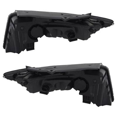 Rareelectrical - New Pair Of Reflector Lights Compatible With Ford Mustang Mach-E Premium Sport Utility 2021-2023 By - Image 1