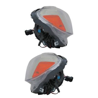 Rareelectrical - New Pair Of Headlights Compatible With Subaru Wrx Base Sedan 2015 2016 2017 2018 2019 2020 2021 By - Image 3