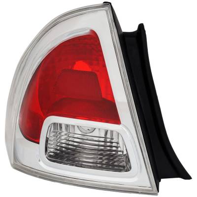 Rareelectrical - New Left Tail Lights Compatible With Ford Fusion S Se Sel Sedan 4-Door 2.3L 3.0L 2006-2009 By Part - Image 1
