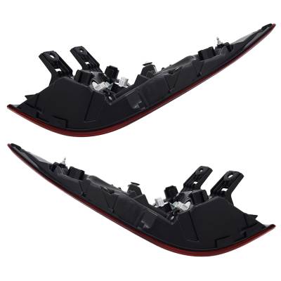 Rareelectrical - New Pair Of Tail Lights Compatible With Honda Odyssey Black Edition Mini Passenger Van 4-Door - Image 5