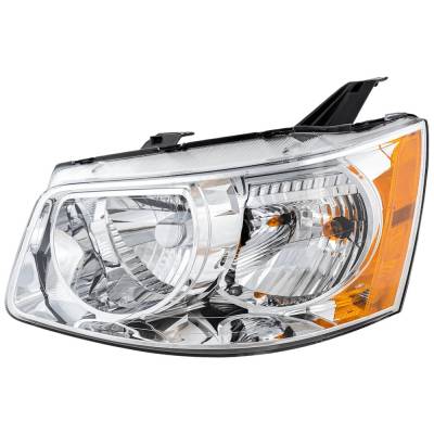 Rareelectrical - New Left Headlights Compatible With Pontiac Torrent 3.4L 3.6L 2006 2007 2008 2009 By Part Numbers - Image 1