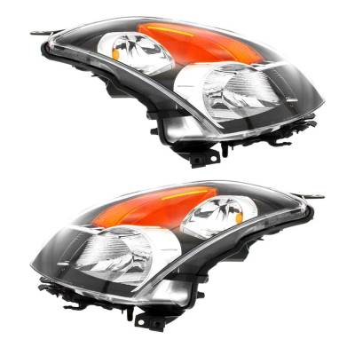Rareelectrical - New Pair Headlights Compatible With Nissan Altima Base Sedan 4 Door 2.5L 2008 2009 By Part Numbers - Image 4