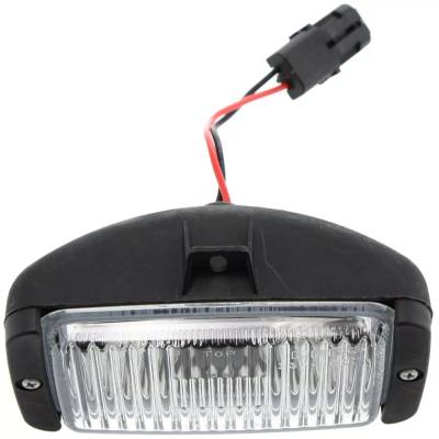 Rareelectrical - New Fog Light Assembly Compatible With Chevrolet Nissan Pickup 1988 1989 1990 1991 1992 1993 1994 - Image 2