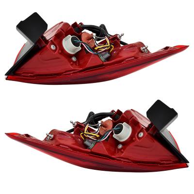 Rareelectrical - New Pair Of Halogen Outter Tail Light Compatible With Hyundai Ioniq Hybrid Blue Hatchback Ev-Gas - Image 3