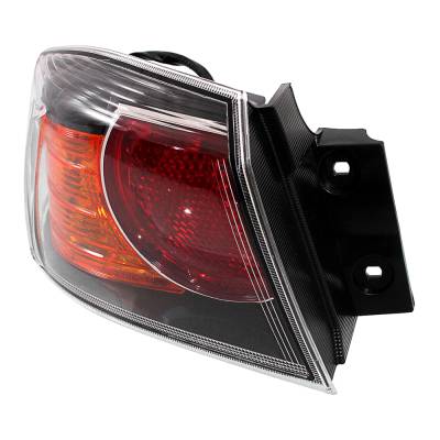 Rareelectrical - New Driver Side Halogen Outer Tail Light Compatible With Mitsubishi Lancer Evolution Se Sedan 2010 - Image 3