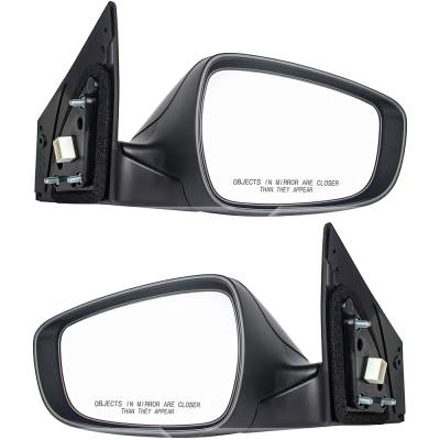 Rareelectrical - New Pair Of Mirrors Compatible With Hyundai Elantra Gl Gls L Sedan 4 Door 1.8L 2014 2015 2016 By - Image 1