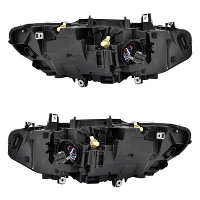 Rareelectrical - New Led Headlights Compatible With Bmw 430I 440I Xdrive Gran Coupe Base Hatchback 2018 2019 2020 By - Image 1