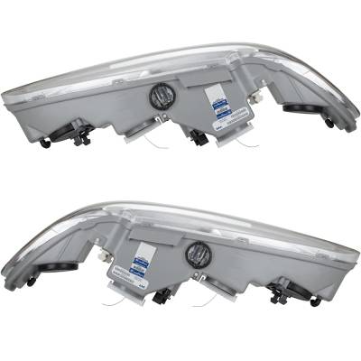 Rareelectrical - New Pair Of Headlights Compatible With Oldsmobile Intrigue Base Gl Gls Gx Sedan 3.5L 3.8L 1998 1999 - Image 5