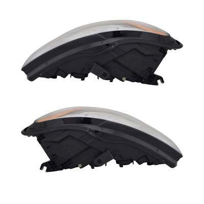 Rareelectrical - New Pair Of Headlights Compatible With Audi A6 Premium Plus Quattro Premium 2012 2013 2014 2015 By - Image 4