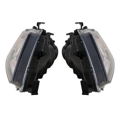 Rareelectrical - New Pair Of Hid Headlights Compatible With Honda Odyssey Ex L Mini Van 2014 2015 2016 2017 By Part - Image 4