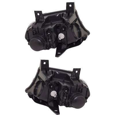 Rareelectrical - New Pair Of Headlights Compatible With Dodge Durango Limited Sport Utility 2016 By Part Numbers - Image 1
