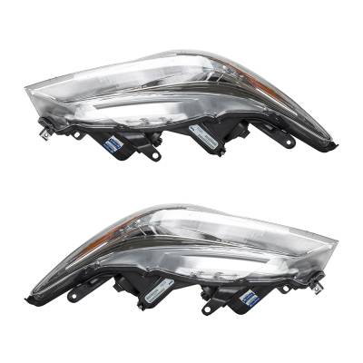 Rareelectrical - New Pair Of Headlights Compatible With Toyota Camry Hybrid Le Sedan 2015 2016 2017 By Part Numbers - Image 5