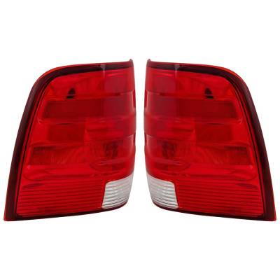 Rareelectrical - New Pair Of Tail Lights Compatible With Ford Expedition Eddie Bauer King Ranch Limited 003 2004 2005 - Image 3