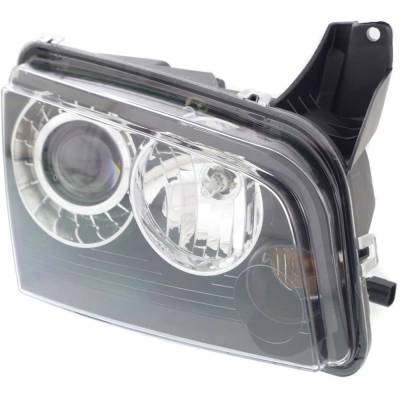 Rareelectrical - New Right Headlights Compatible With Dodge Charger 2008 2009 2010 By Part Numbers 4806442Ab-Pfm - Image 1