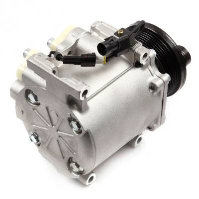 Rareelectrical - New A/C Compressor Compatible With Chrysler Mitsubishi Lancer 2002 2003 2004 2005 2006 2007 By Part - Image 1