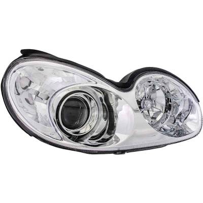 Rareelectrical - New Right Headlights Compatible With Hyundai Sonata 2.4L 2.7L 2002 2003 2004 2005 By Part Numbers - Image 1