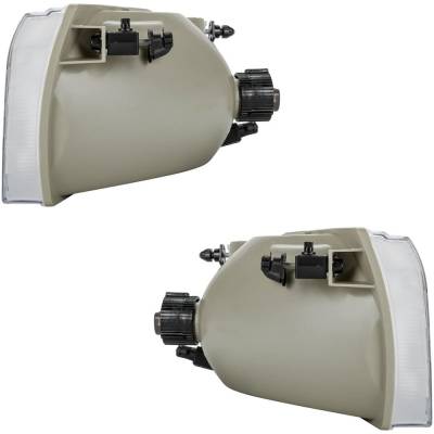 Rareelectrical - New Pair Of Headlights Compatible With Ford Excursion F-250 F-350 F-450 Super Duty Lariat Limited - Image 4