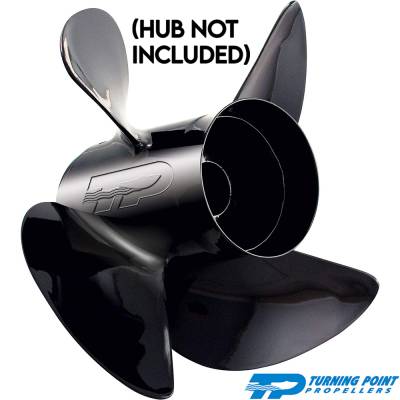 Rareelectrical - New Aluminum Propeller Compatible With Suzuki Volvo Penta Yamaha 100-300 Hp By Part Number 21501730 - Image 1