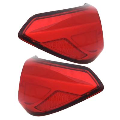 Rareelectrical - New Pair Of Outer Tail Lights Compatible With Honda Accord Hybrid Ex Sedan 4-Door 2018-2020 By Part - Image 4