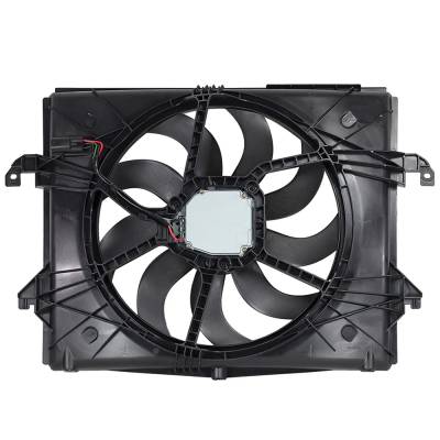 Rareelectrical - New Pa Gf Dual Radiator And Condenser Fan Compatible With Ram 1500 Hfe Rebel 2019 2020 2021 By Part - Image 1