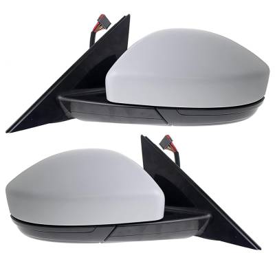 Rareelectrical - Pair Of Mirrors Compatible With Jaguar F-Pace 300 Checkered Flag First Edition Hse Portfolio Premium - Image 2